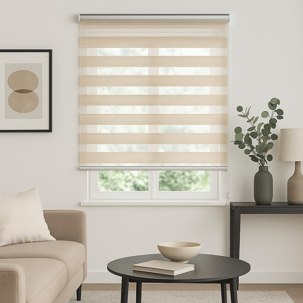 Cortina Enrrollable Sheer Carmen Ivory 145 X 160 Cm img #2