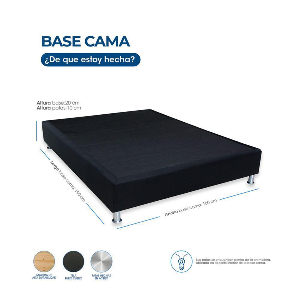 Base Cama Relax Dream Night Queen (160X190) Madera