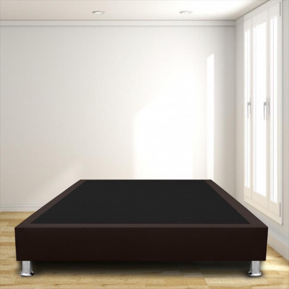 Base Cama Magic Class Sommier 140X190 Microfibra Café