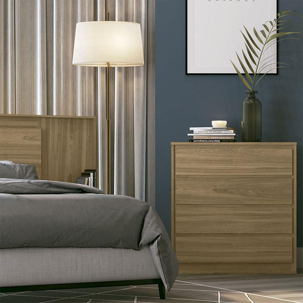 Cómoda 4 Cajones Stillo Natural img #2