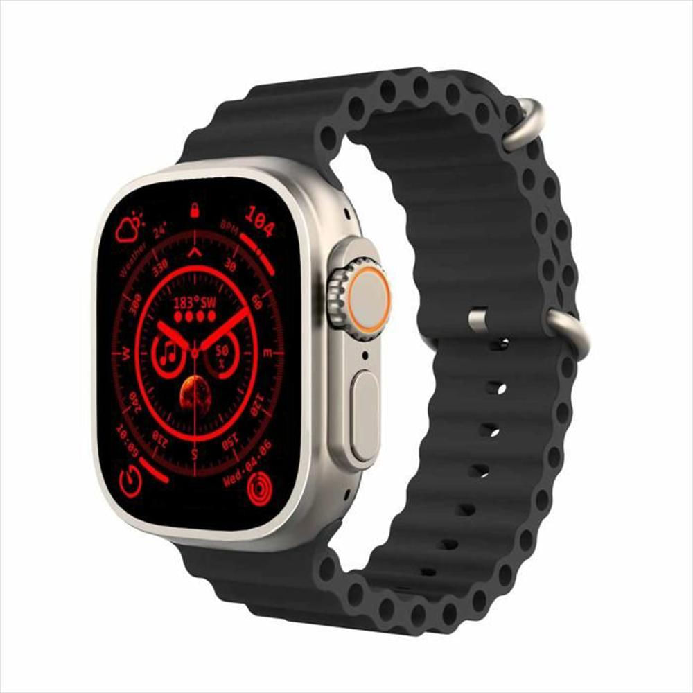 Reloj Inteligente Smartwatch Serie 8 Ultra T800 49Mm Doble Pulso Negro