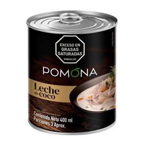 Leche de coco Pomona en lata (400  ml)