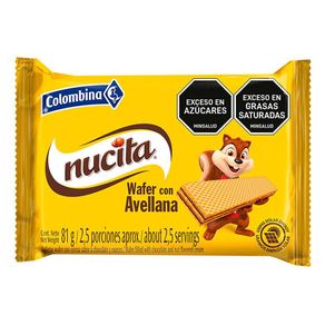 Galletas NUCITA Wafer Nucita (81  gr)