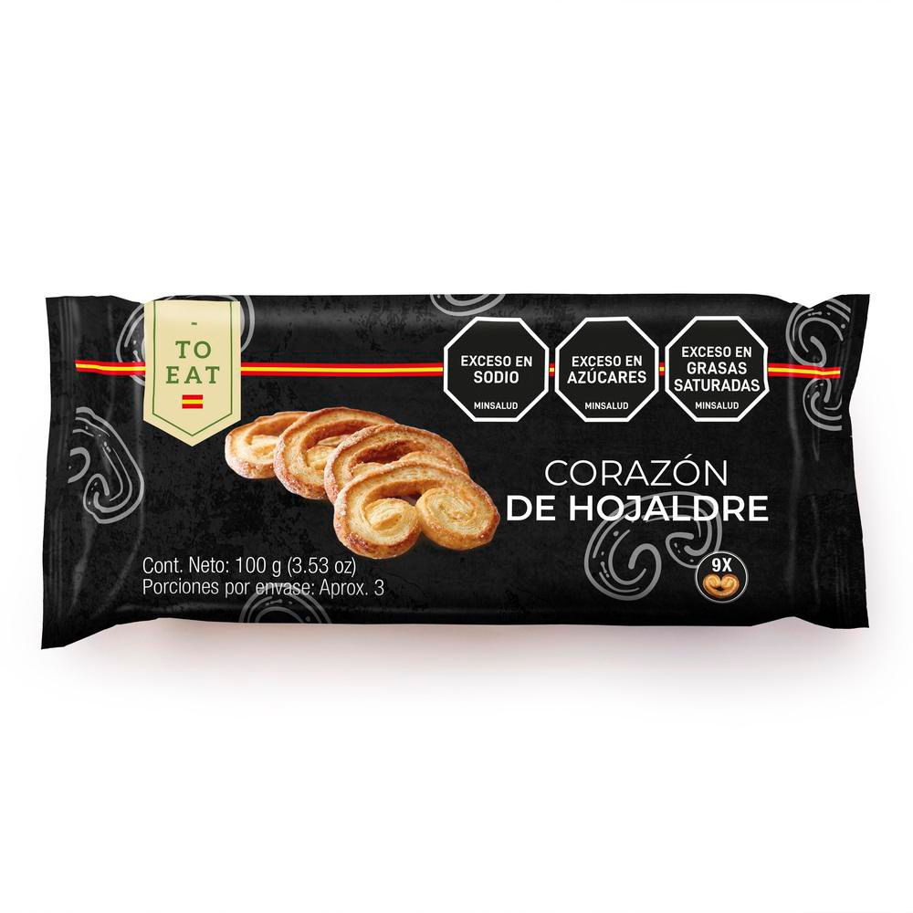 Pastelitos TO EAT MARCA EXCLUSIVA Corazoncito (100  gr) img #1