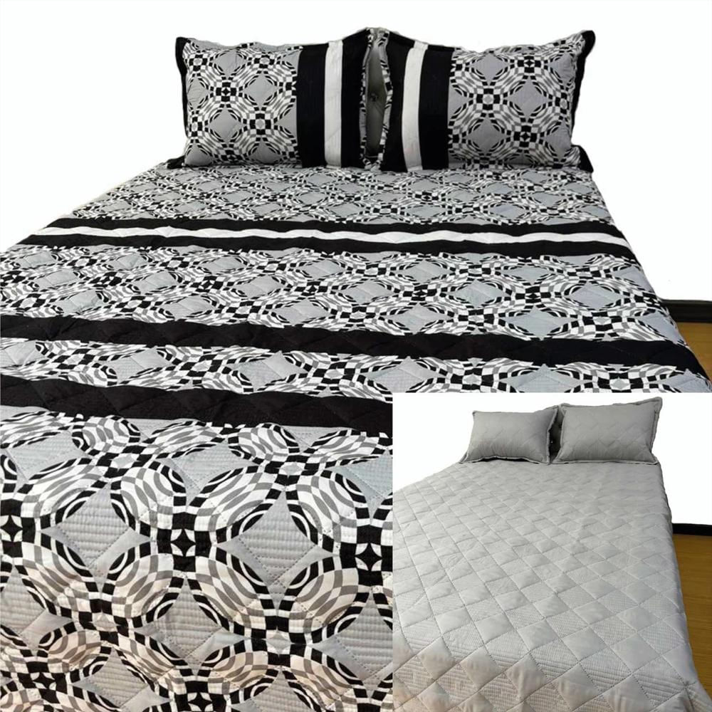 Combo Colcha Microfibra Con 1 Funda Cama Sencilla img #1