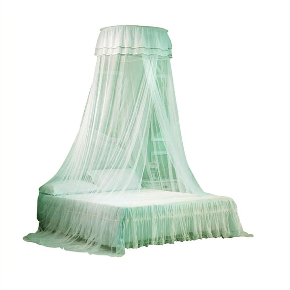 Toldillo Mosquitero Techo Redondo Bebe Verde Menta img #1