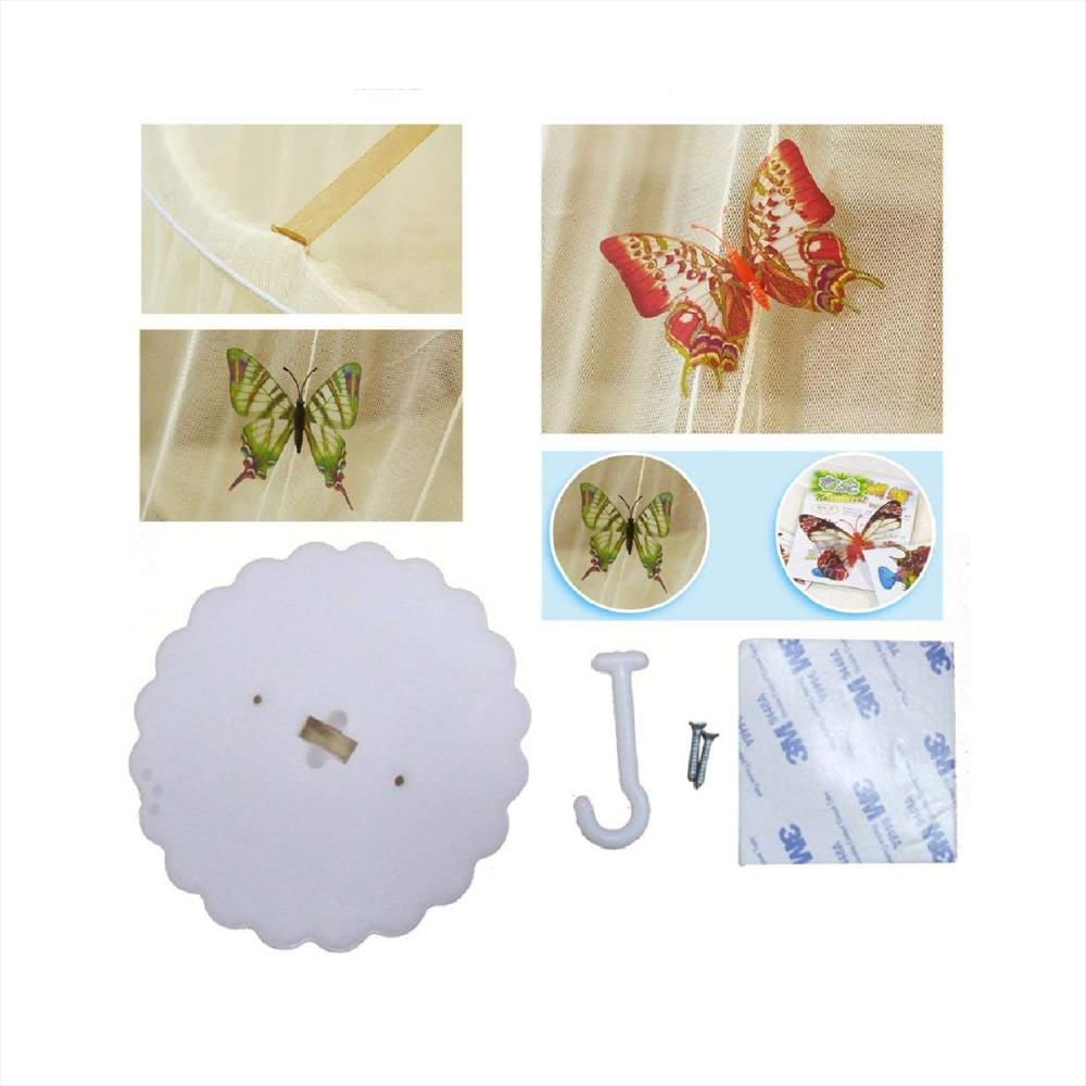 Toldillo Mosquitero Techo Redondo Bebe Verde Menta img #3