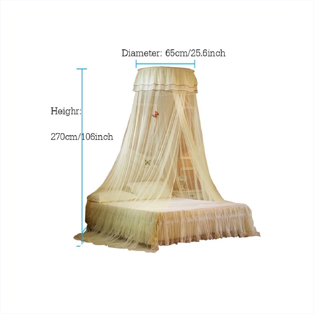 Toldillo Mosquitero Techo Redondo Bebe Verde Menta img #4