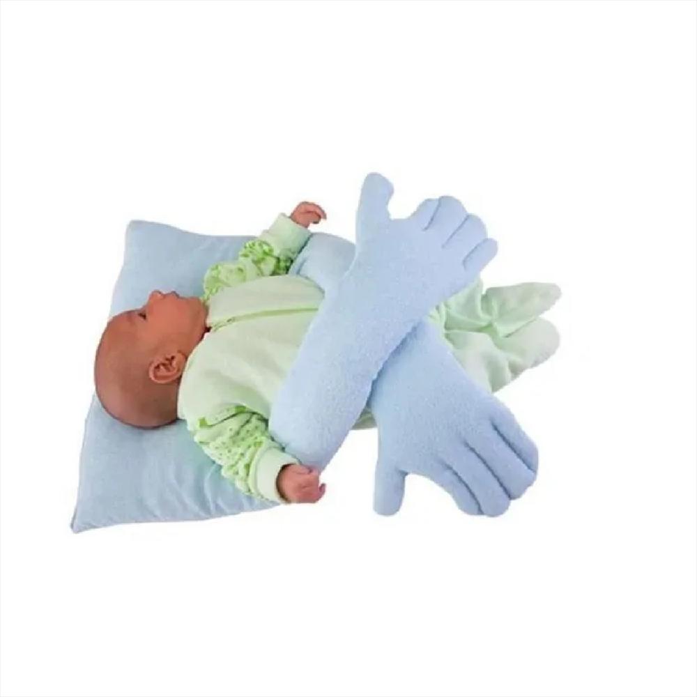 Almohada Cojin Para Bebe Brazos Azul img #1
