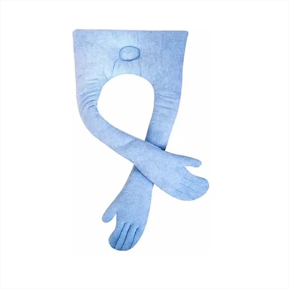 Almohada Cojin Para Bebe Brazos Azul img #3