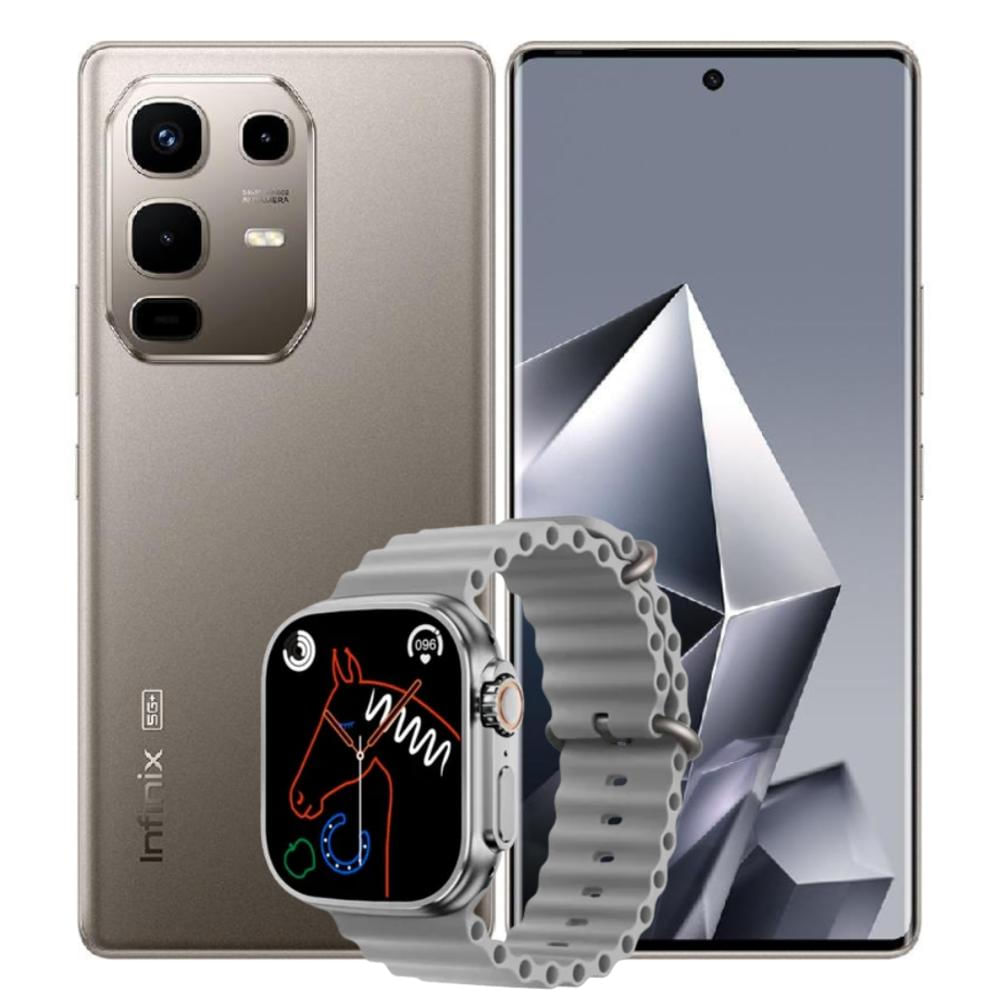 Celular Infinix Note 50S 5G 256Gb 8Ram Gris + Smartwatch