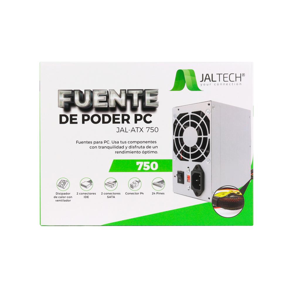 Fuente De Poder Para Pc 230W Reales Jal Atx 750 img #5