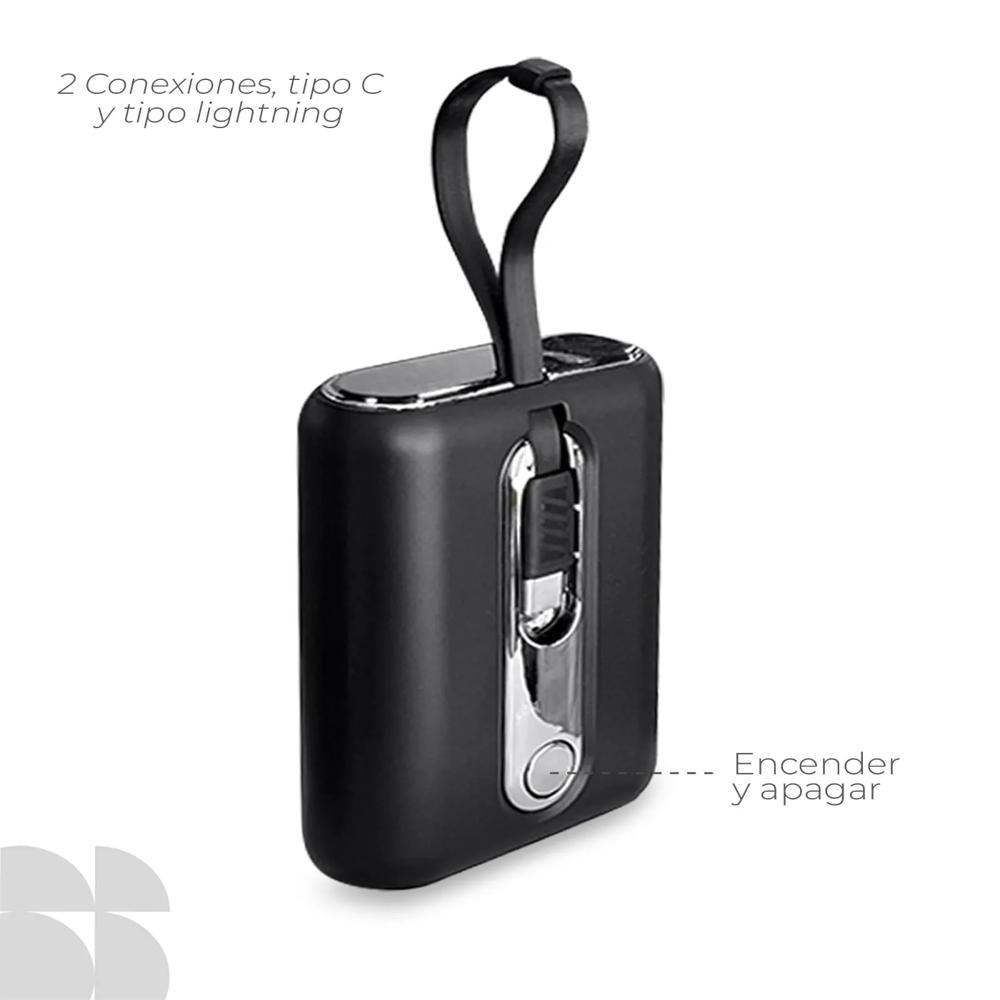 Power Bank De 10000 Mh K A171 Negro