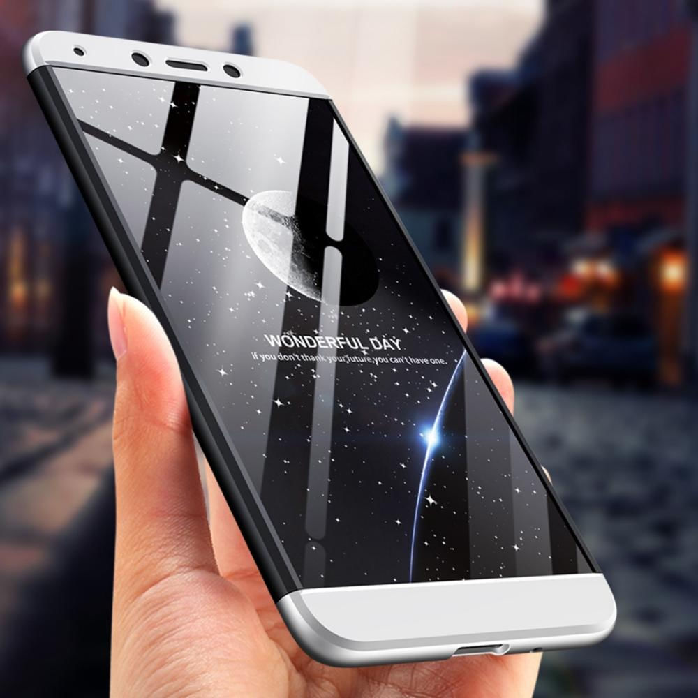 Gkk Empalme Tres Etapa Plena Cobertura Pc Caso De Xiaomi Redmi 6 (Negro + Plata) img #2