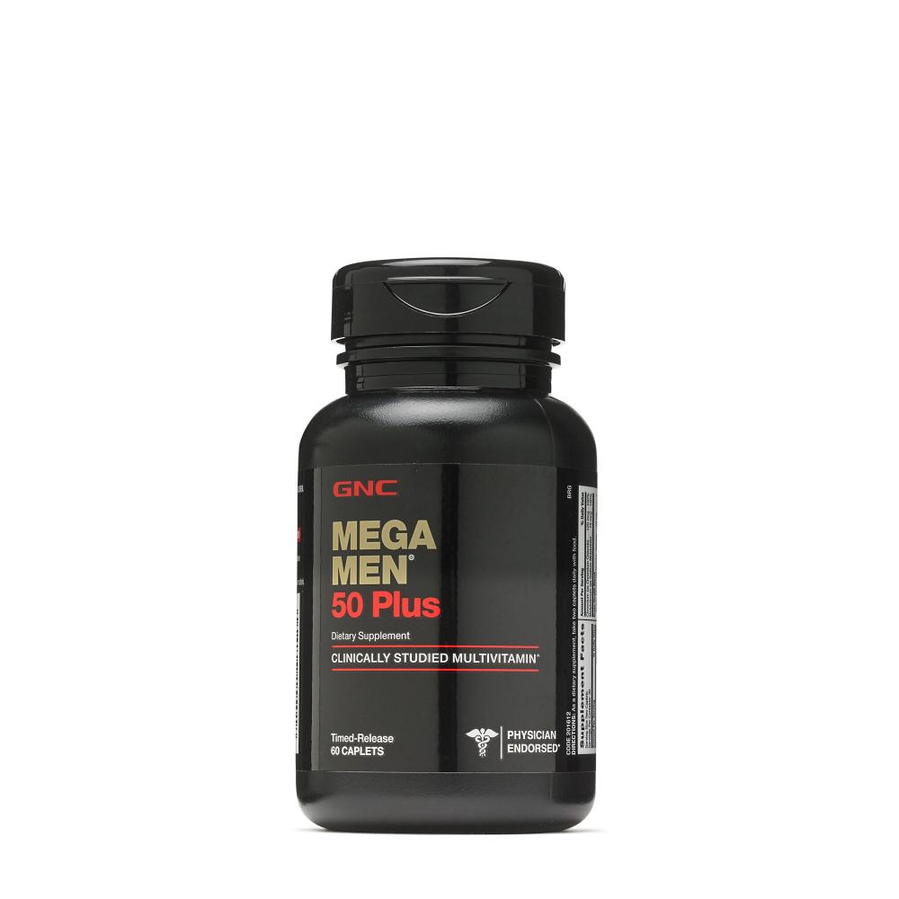 Multivitamínico Para Hombres Gnc Mega Men 50 Plus