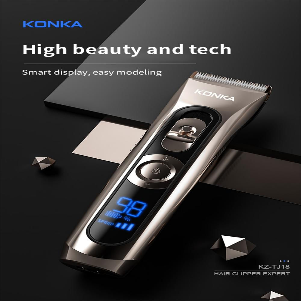 Konka Cortapelos Para Hombres Profesionales Clippers Inalámbricos img #2