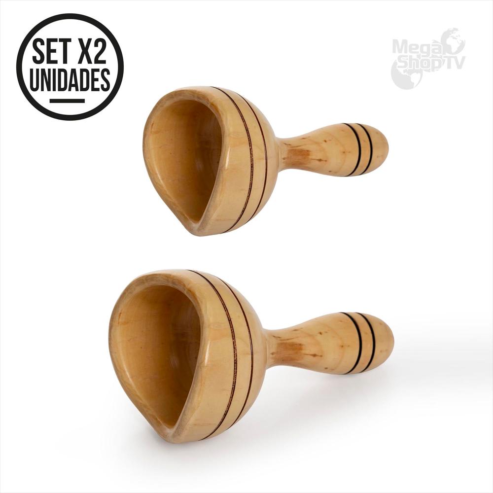Kit X 2: Copa Sueca En Madera Para Maderoterapia