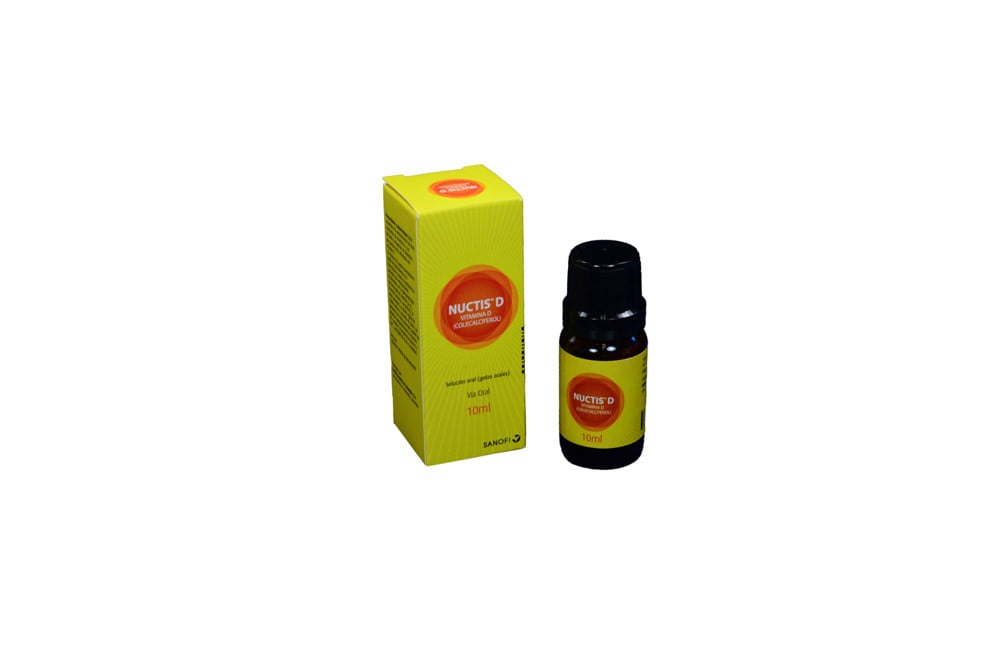 Nuctis D Vitamina D (Colecalciferol) 5600Ui/1Ml Sol Oral Caj 1 Fra 10 Ml