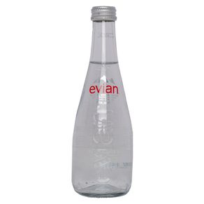 Agua Con Gas EVIAN Mineral (330  ml)