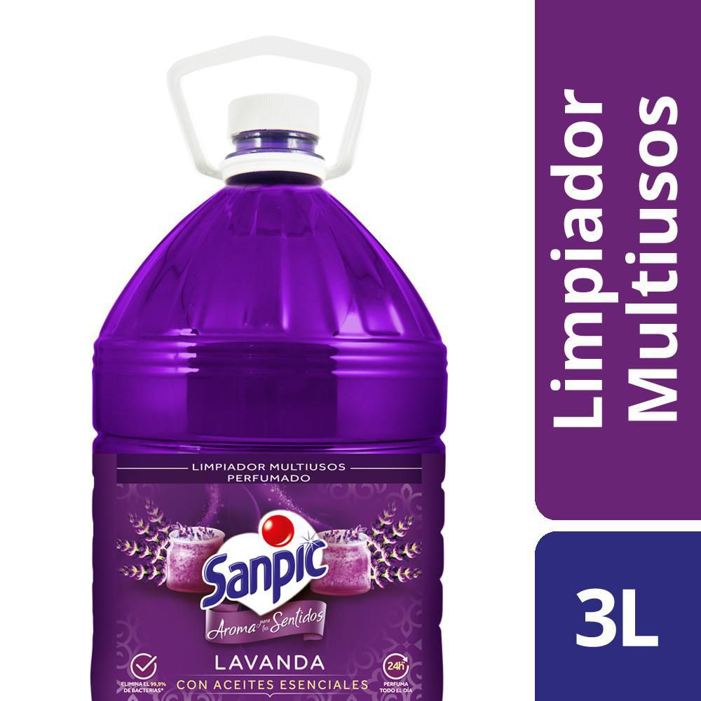 Limpia pisos SANPIC lavanda (3000 ml) img #1
