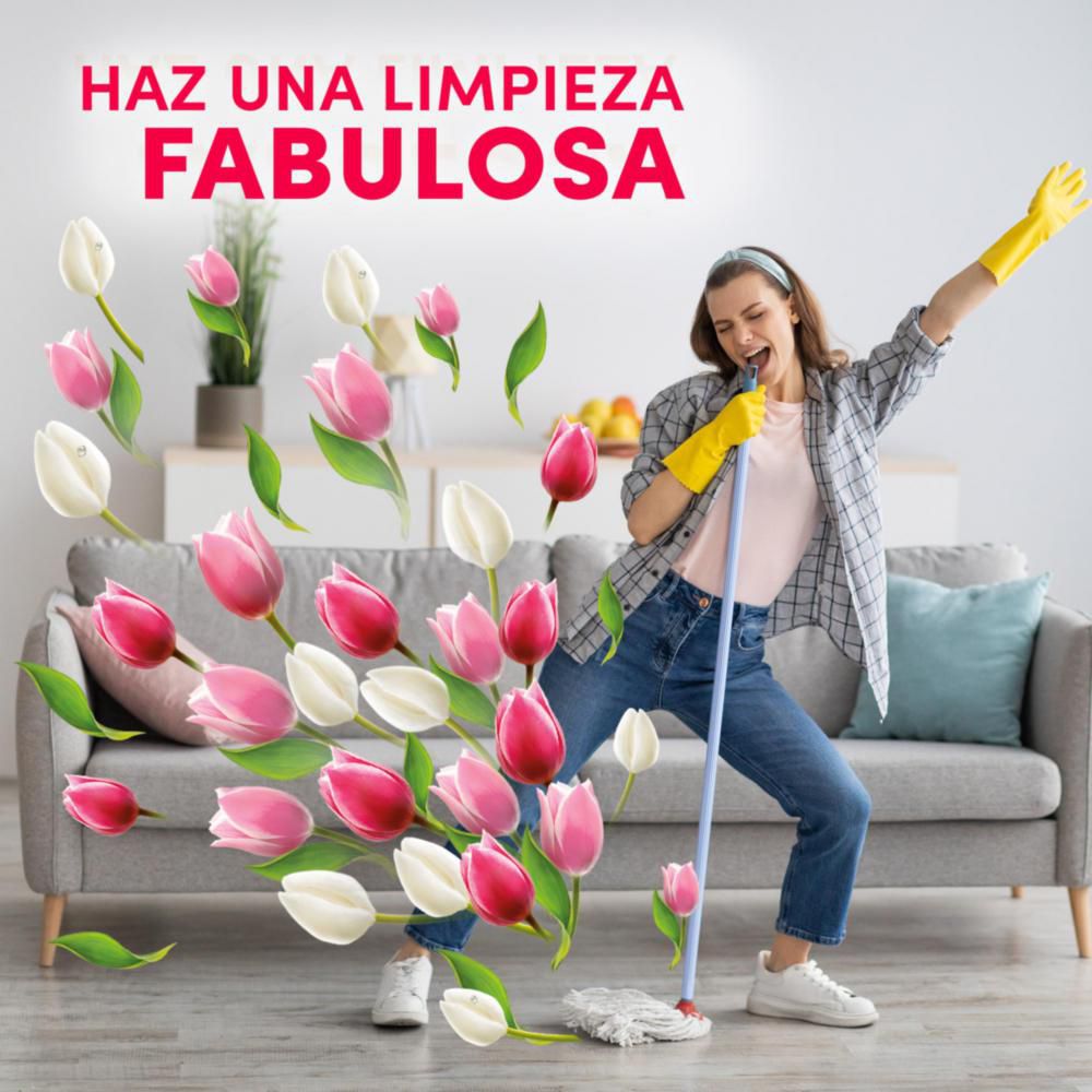 Limpia Pisos FABULOSO Antibacterial Floral (500  ml) img #7