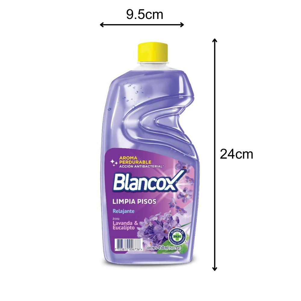 Limpia pisos BLANCOX relajante lavanda y eucalipto (450  ml) img #2