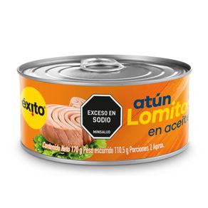 Atún EXITO MARCA PROPIA lomitos en aceite (110.5  gr)