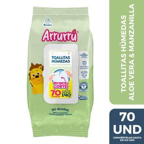 Toallitas Humedas ARRURRU TOALLITAS HUMEDAS (70  und)