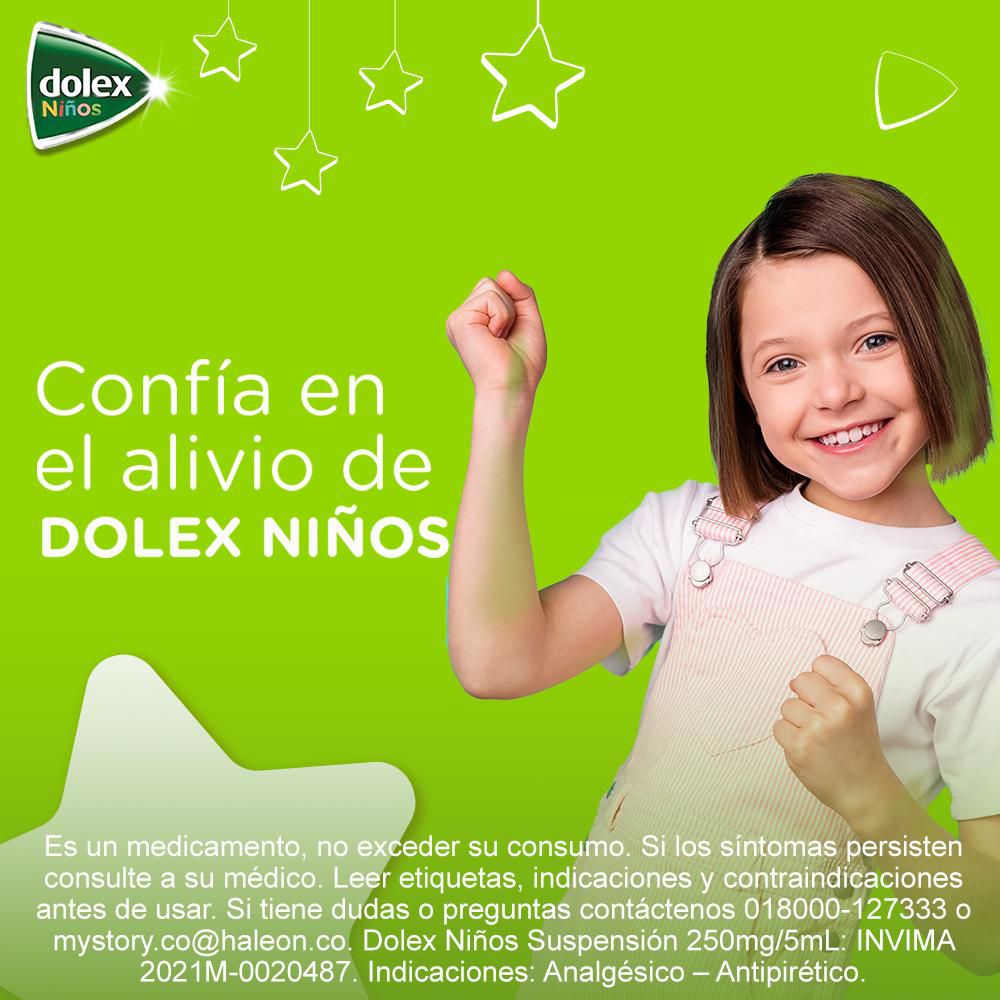 Jarabe DOLEX niños +7 años sabor naranja (120  ml) img #6