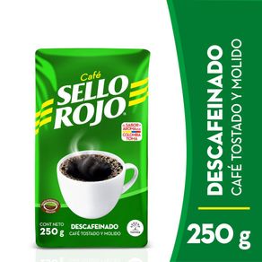 Café SELLO ROJO tostado y molido (250  gr)