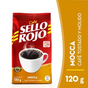 Café SELLO ROJO tostado y molido (120  gr)