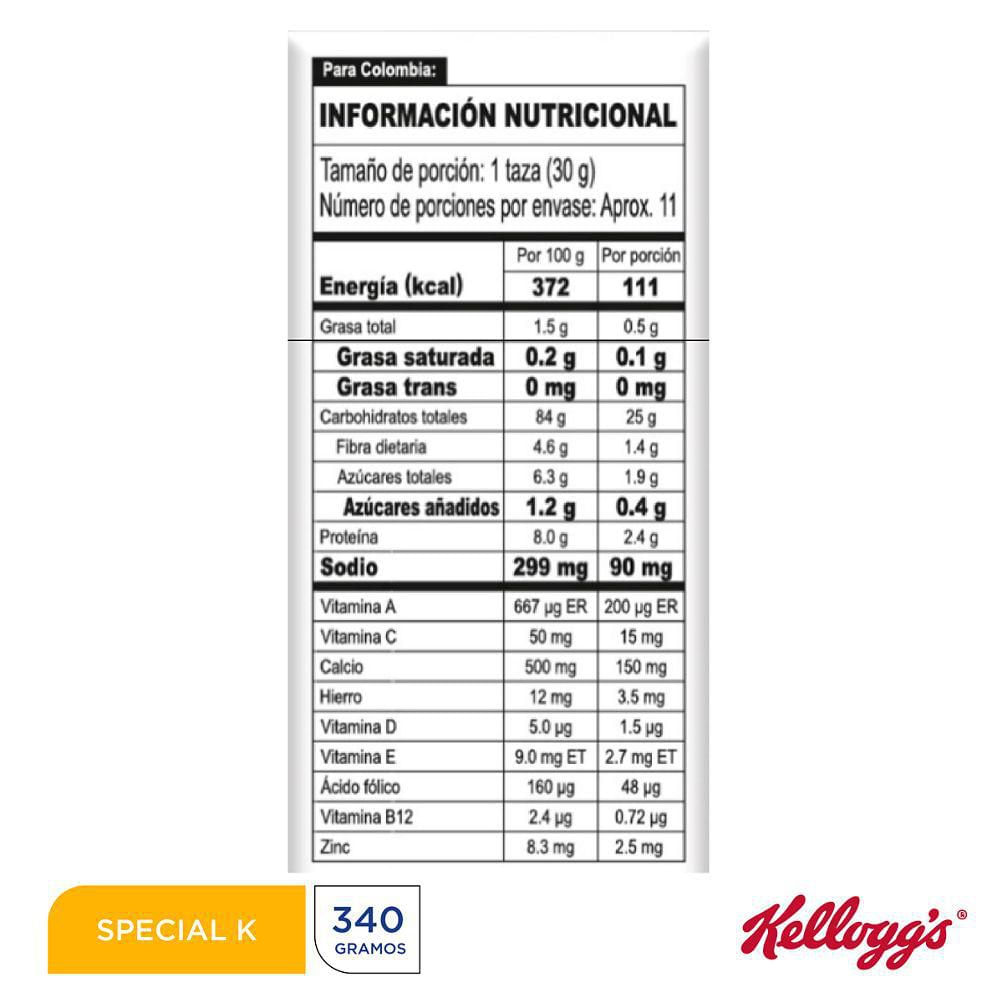 Cereal SPECIAL K Special K Cosecha Roja (340  gr) img #2