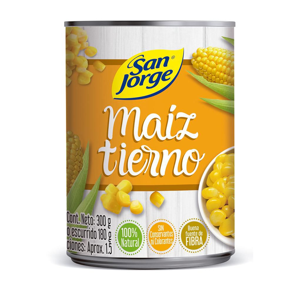 Maíz tierno SAN JORGE Lata (180  gr) img #1