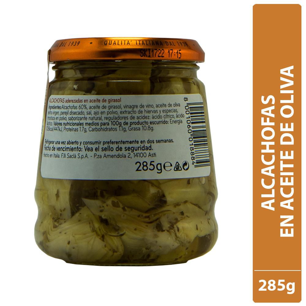 Alcachofas SACLA Enteras En Aceite De Oliva (171  gr) img #2