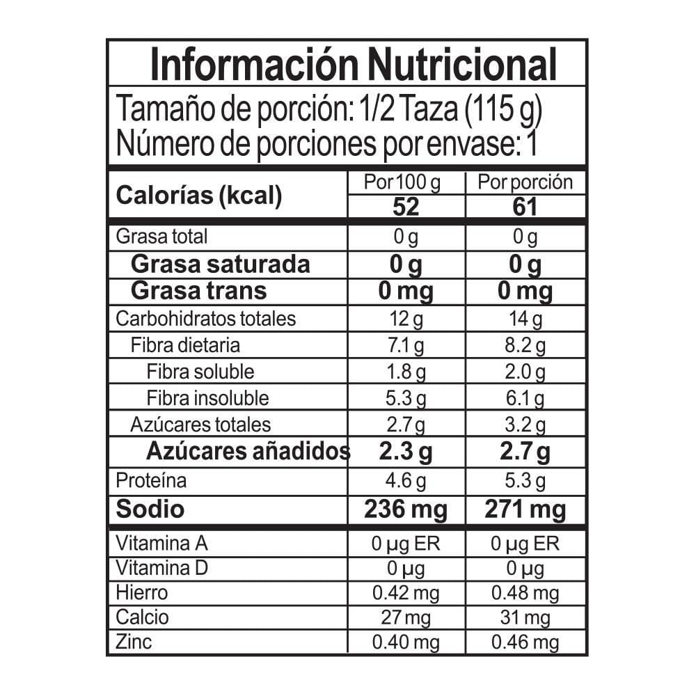 Arverja con zanahoria SAN JORGE lata (540  gr) img #3