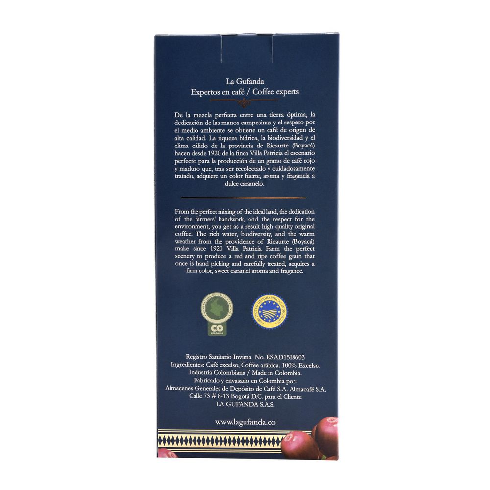 Café LA GUFANDA COFFEE molido  (340  gr) img #2