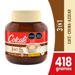Café COLCAFE 3 en 1 más cremoso (418  gr)