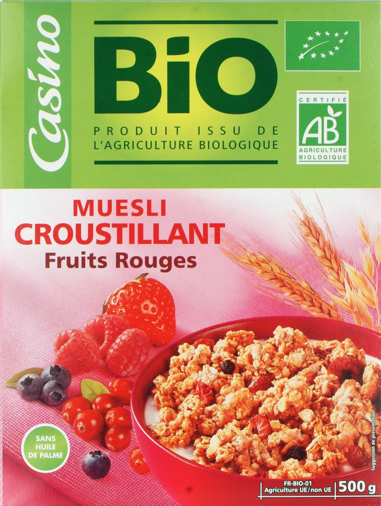 Muesli CASINO Frutos Rojos (500  gr) img #1