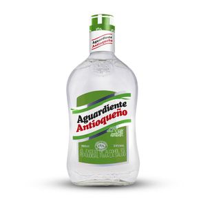 Aguardiente ANTIOQUENO verde sin azúcar botella (750  ml)