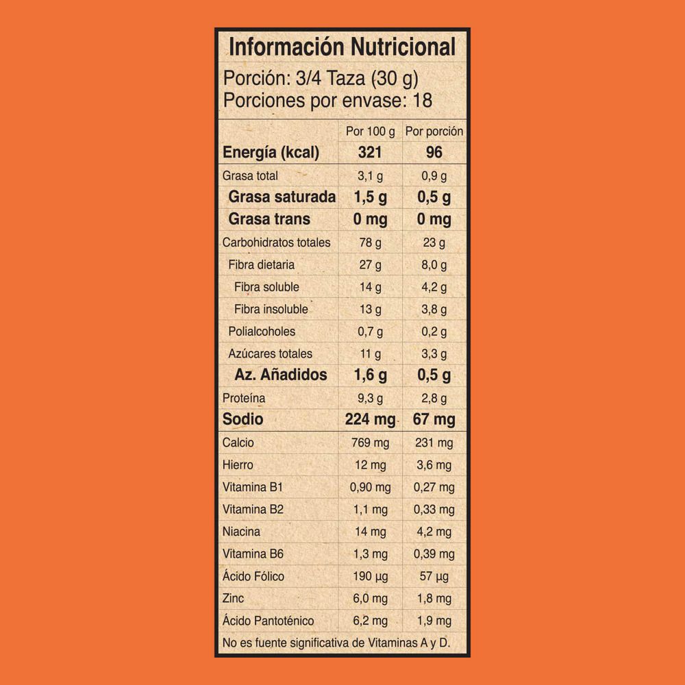 Cereal  FITNESS frutas (540  gr) img #4