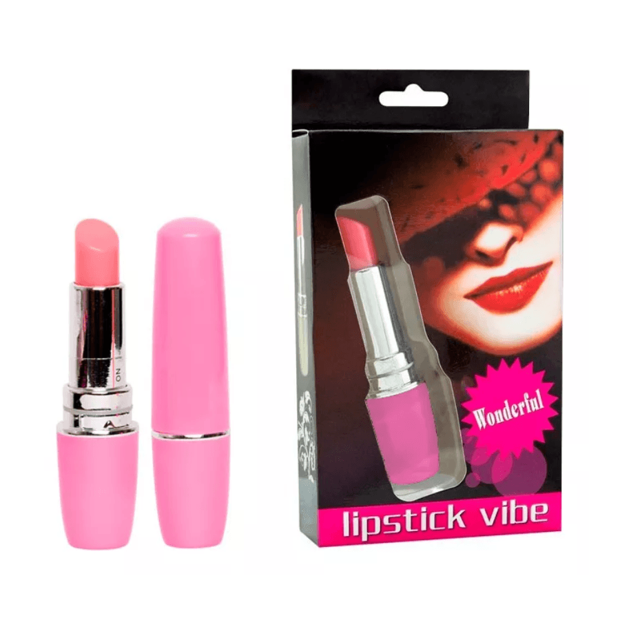 Bala vibradora lipstick vibe rosado