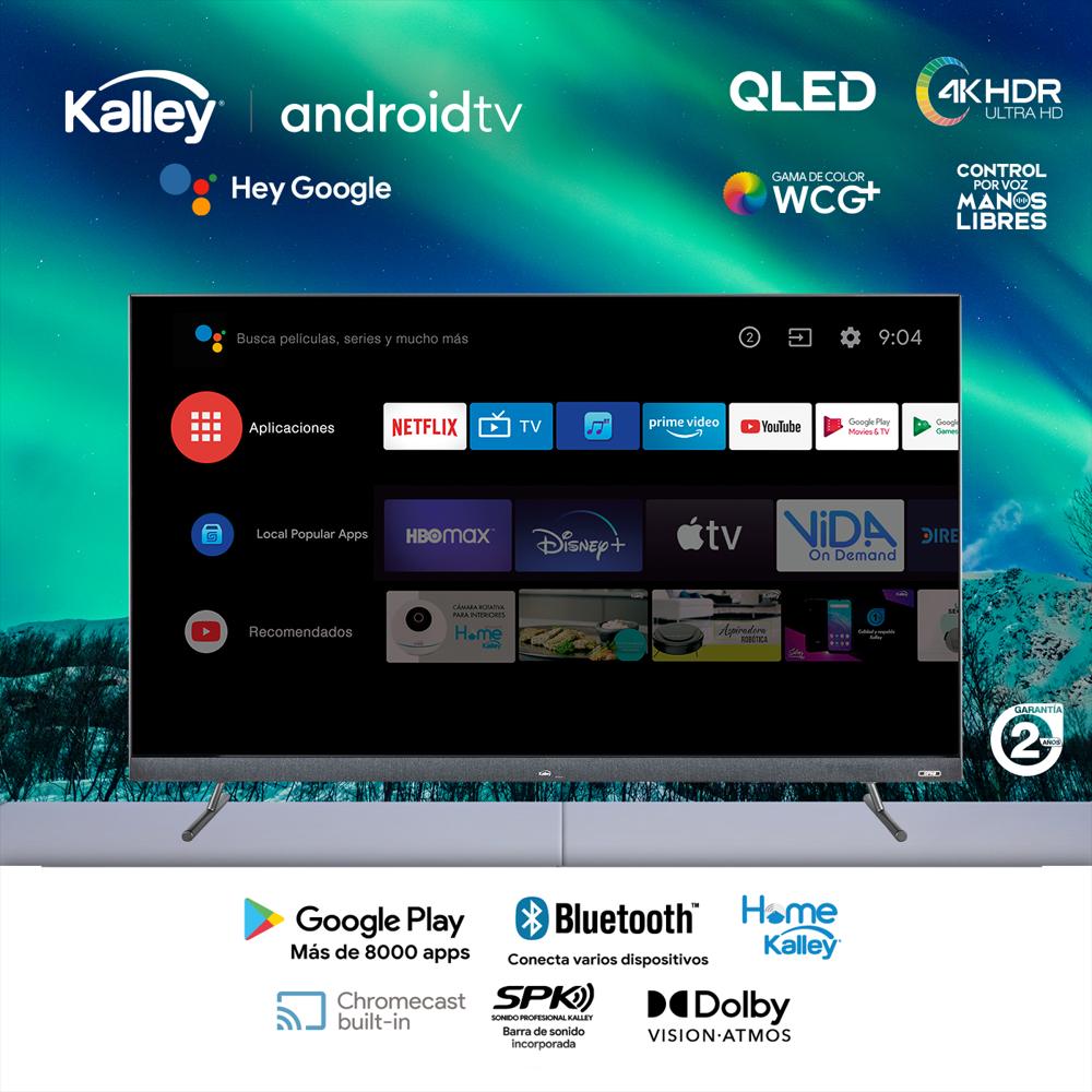 Televisor Kalley 65 Pulgadas Qled Ultra Hd 4K Smart Tv Atv65uhdsqv img #3