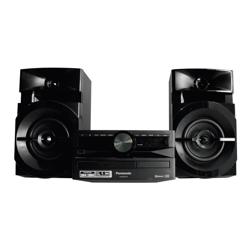 Equipo Minicomponente Panasonic Sc Akx110 2 Canales 300 Rms