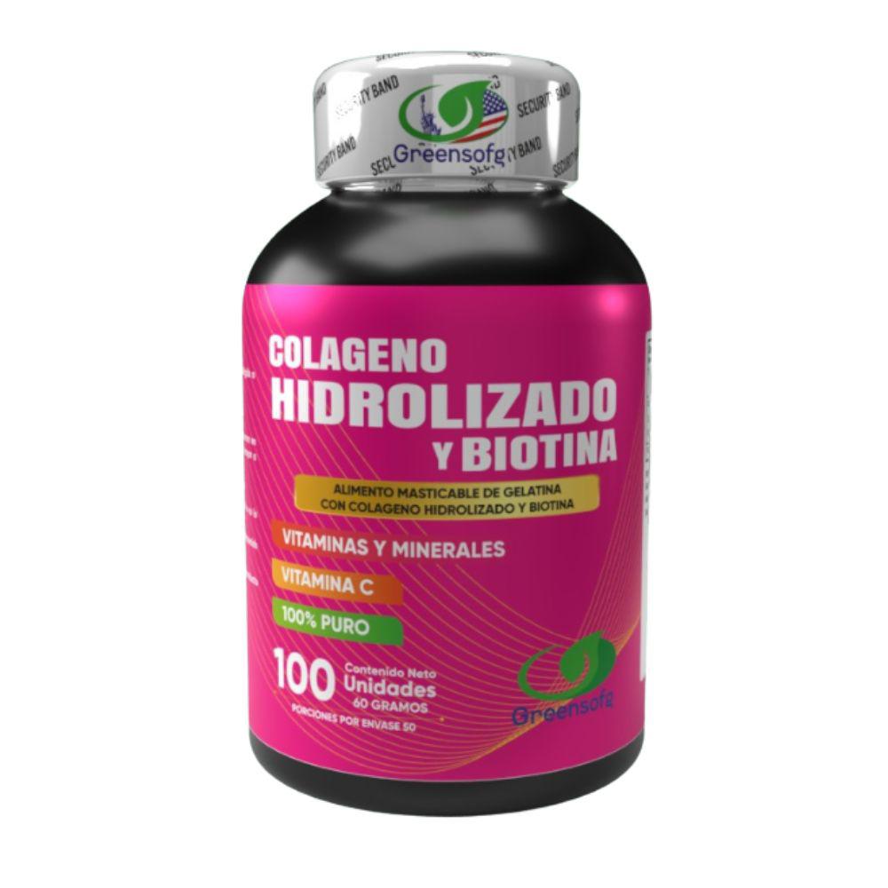 Colageno Hidrolizado + Biotina Americana X 100