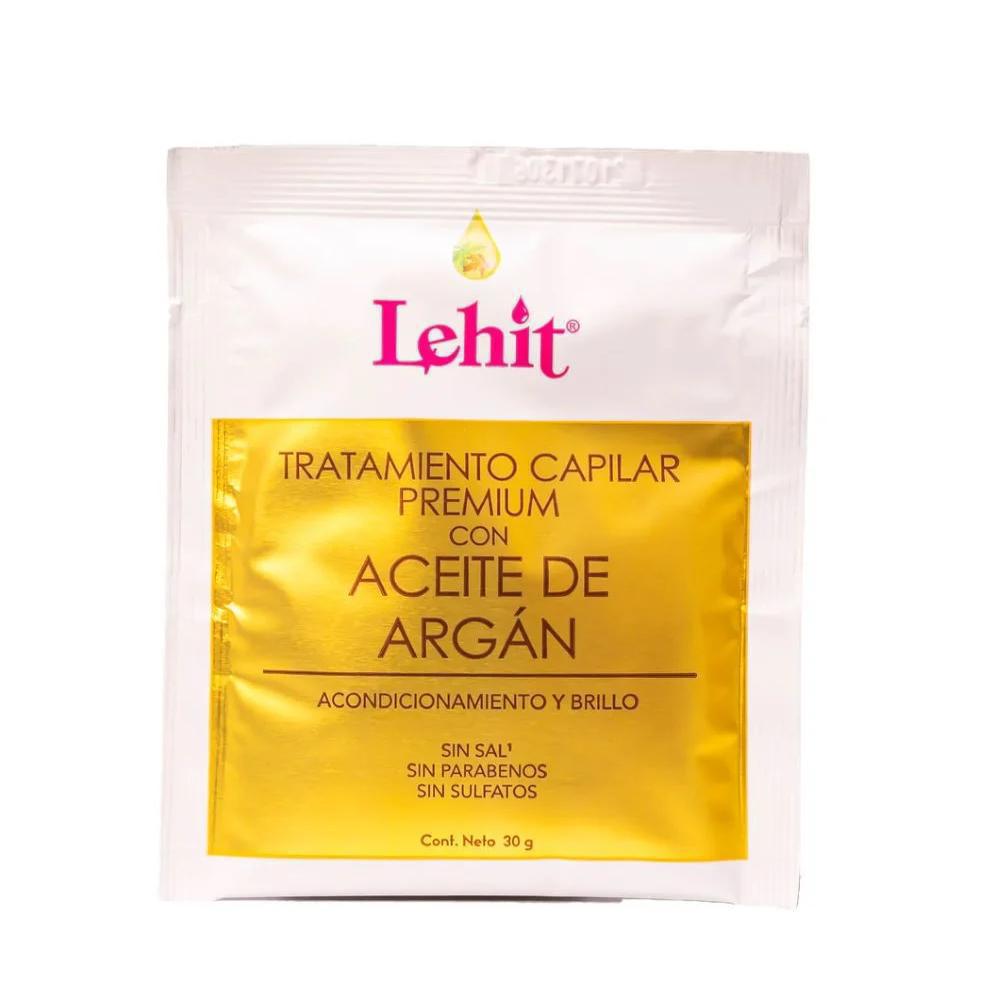 Tratamiento Capilar Lehit Óleo De Argán X2 Sobres