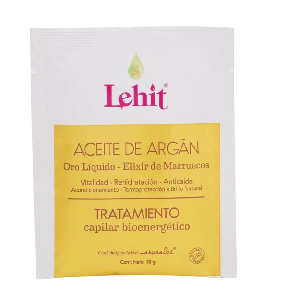 Tratamiento Capilar Lehit Óleo De Argán X2 Sobres img #3