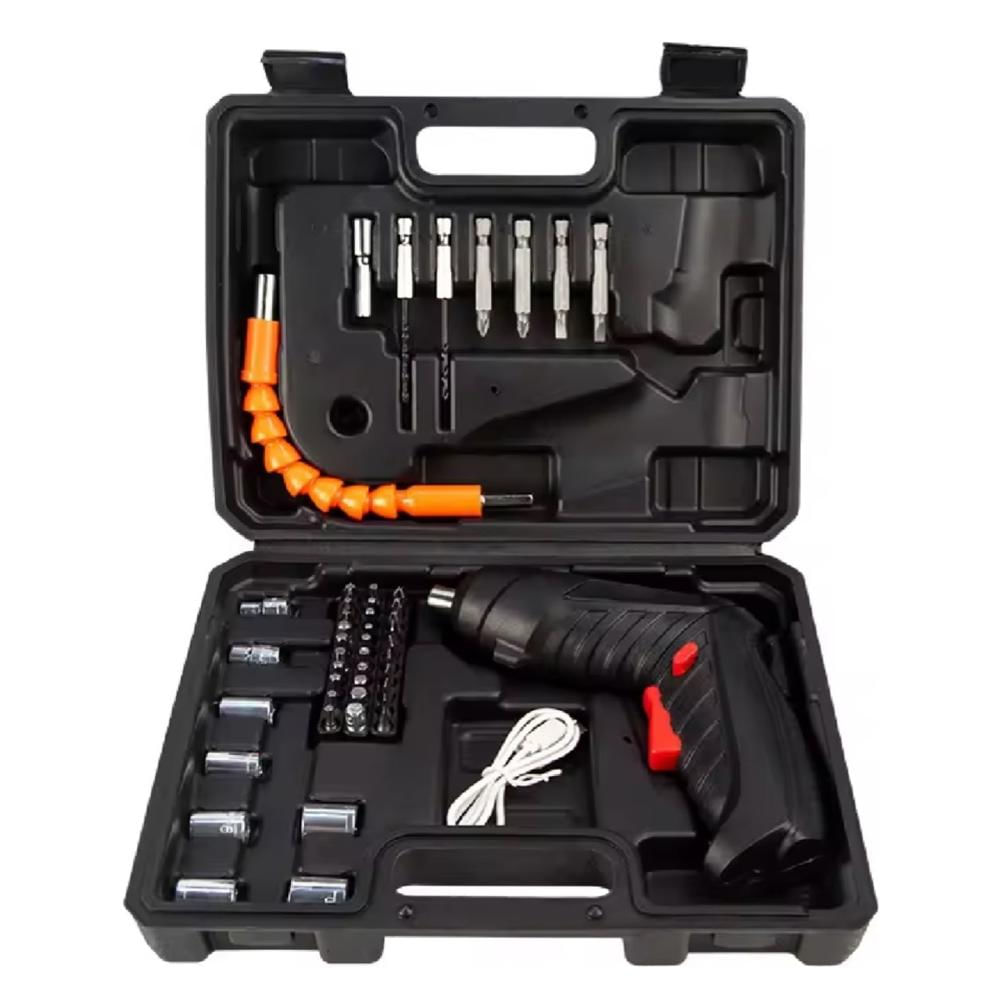 Destornillador Inalambrico 6V Full Set Con Maletín Herramientas Eléctricas
