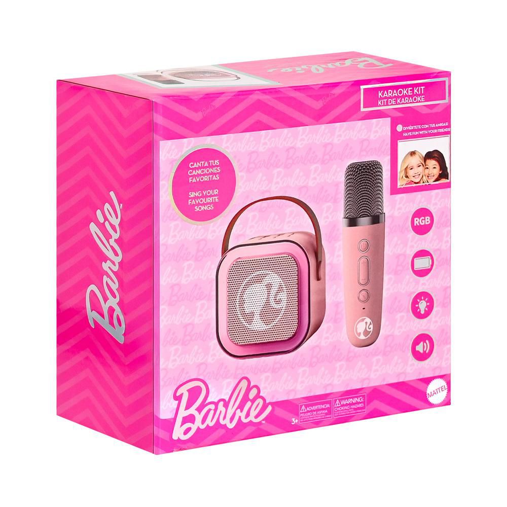 Parlante  Con Microfono y Funciones Musicales BARBIE img #1