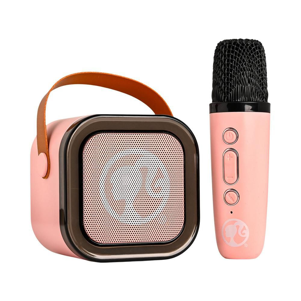 Parlante  Con Microfono y Funciones Musicales BARBIE img #5