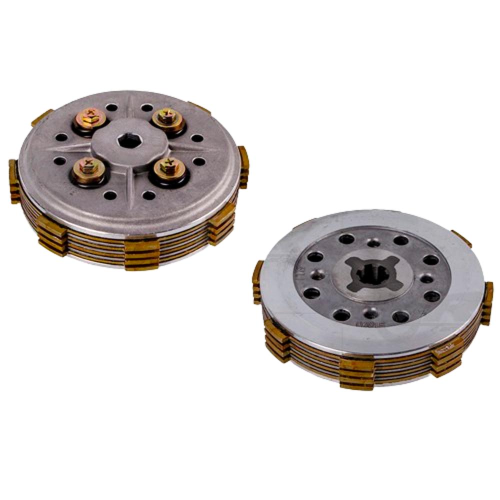 Clutch Semi Completo (5 Discos Pequeños) Libero 110 Ybr125 Dx Ss /Revo_Und img #1